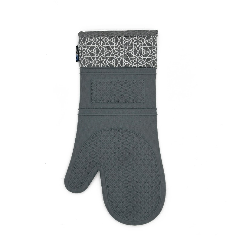 Oven Mitt Silicone - 新しいカスタム滑り止めシリコン手袋断熱オーブンミット