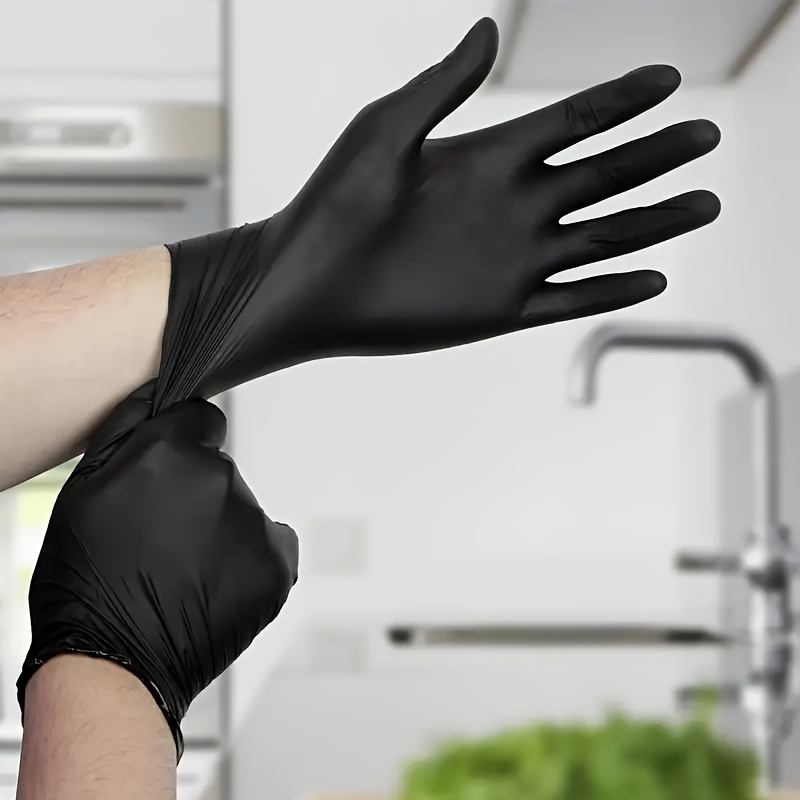 Gardening Glove Waterproof - 手袋 ブラック 洗濯用 XL 食器用 使い捨て