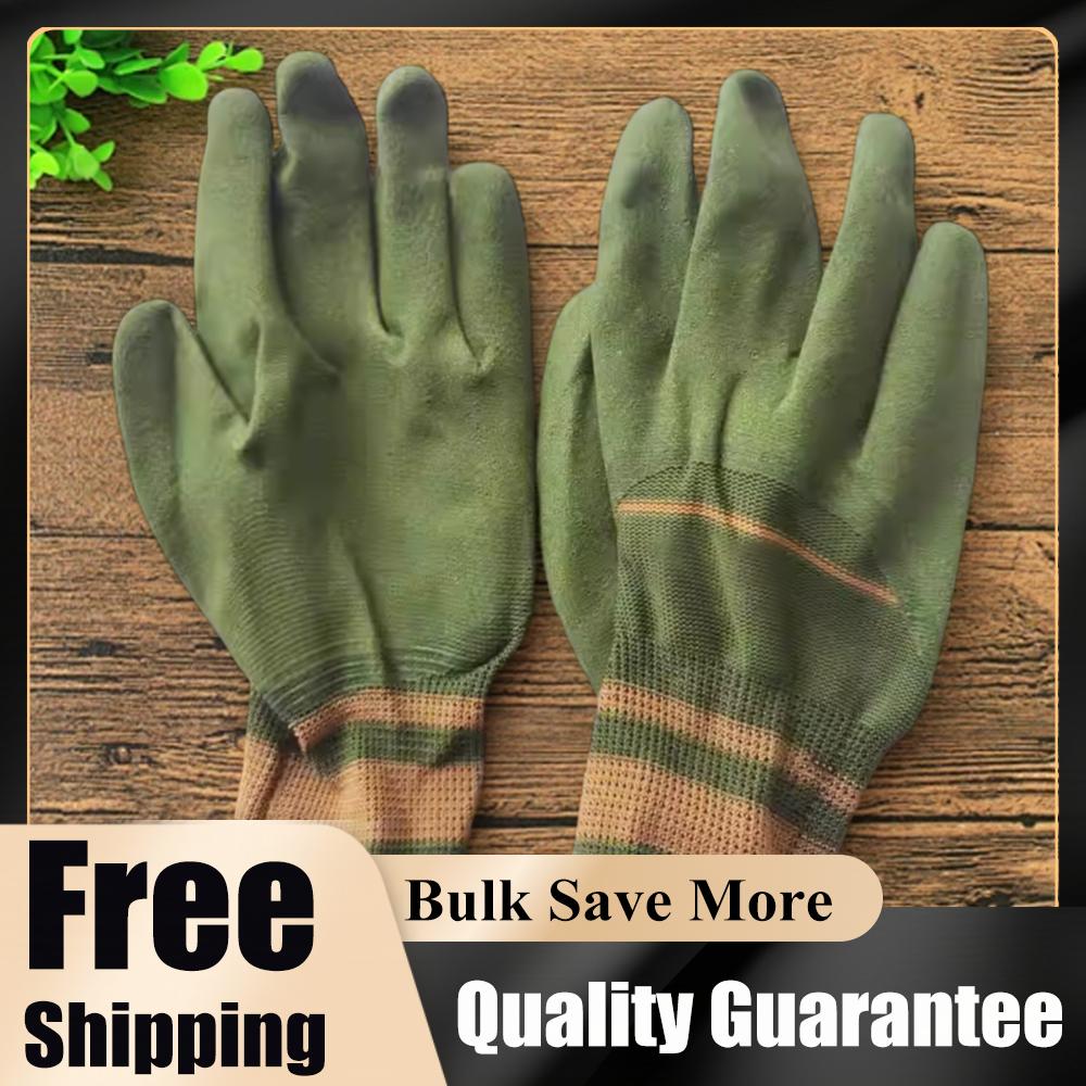 Gardening Glove Waterproof - ガーデニンググローブ とげ防止 バラの剪定用ガーデングローブ 通気性のある作業用ガーデングローブ サボテン、バラ、ブラックベリー用の防水グローブ