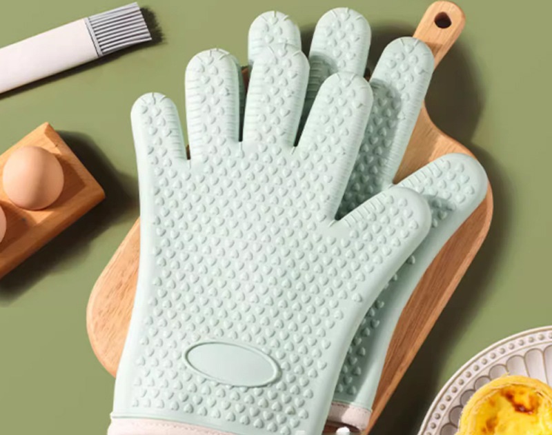 滑り止めシリコンオーブンミット、コットン裏地付き、耐熱キッチ - Oven Mitt Silicone のレビューと価格