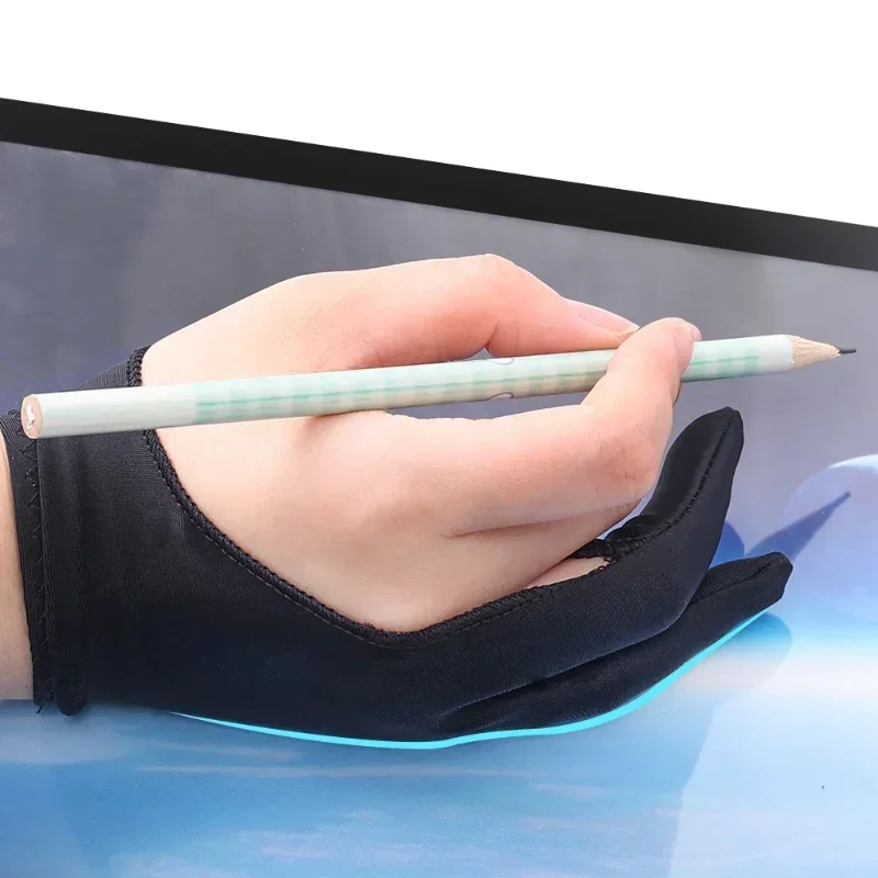 描画用手袋 パームリジェクション機能付き 2本指グローブ A - Touchscreen Glove Capacitive のレビューと価格