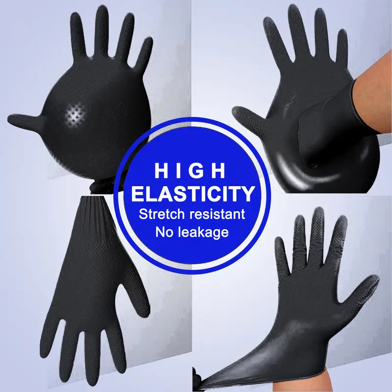 8ミルヘビーデューティー工業用オレンジ使い捨てニトリルグロー - Rubber Glove Cleaning のレビューと価格