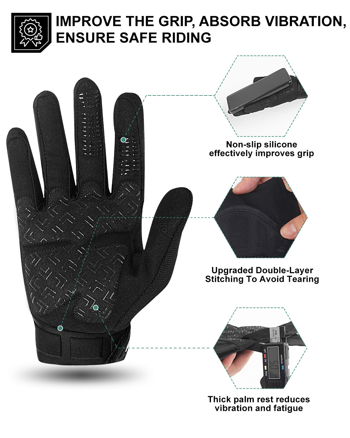 アウトドアスポーツランニンググローブ暖かいタッチスクリーンジ - Magic Touch Glove のレビューと価格