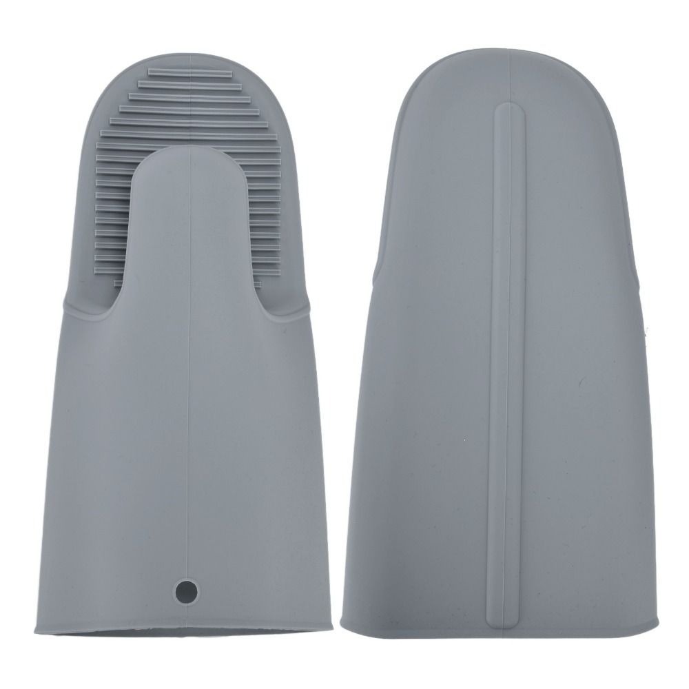 2個入り シリコン製耐熱グローブ 延長デザイン 滑り止め加工 - Oven Mitt Silicone のレビューと価格