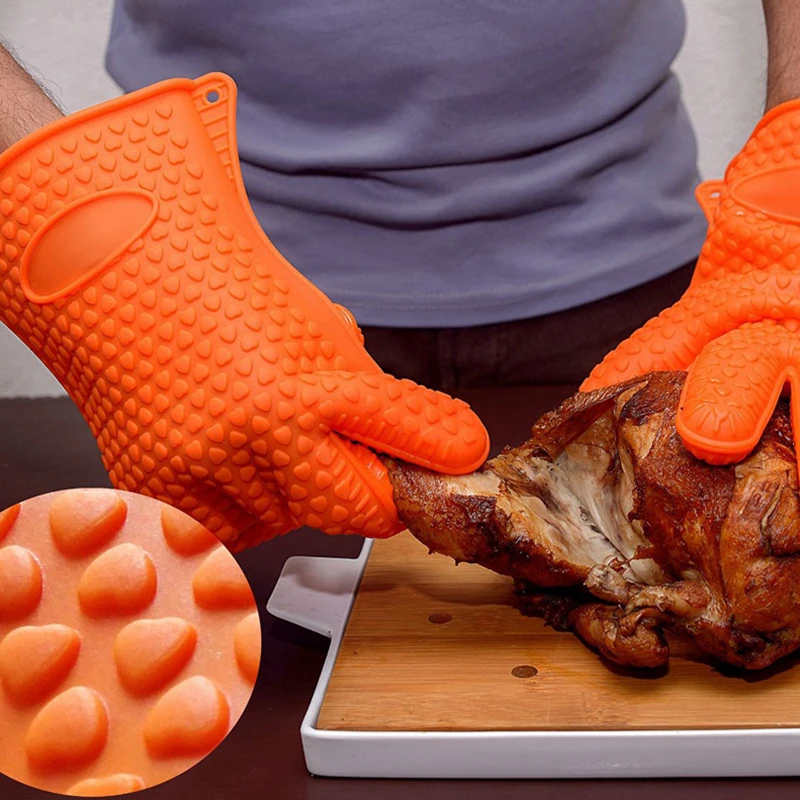 火傷防止シリコングリルグローブ,ベーキングミット,調理オーブ - Oven Mitt Silicone のレビューと価格