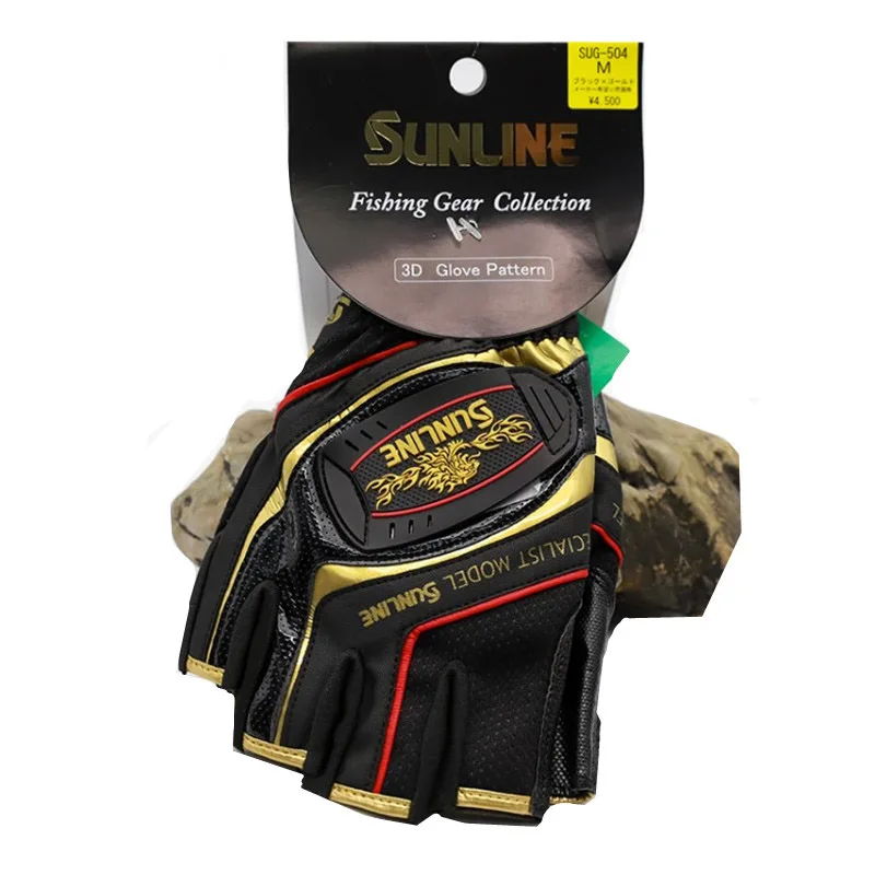 2023 新サンライン男性革アンチスリップ 3/5 ハーフフ - Cut Resistant Glove のレビューと価格
