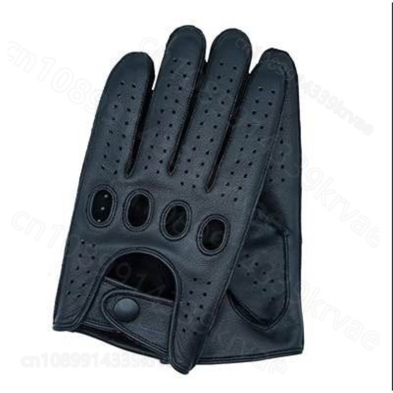 通気性ドライビンググローブメンズグローブ本革オートバイグロー - Leather Driving Glove のレビューと価格