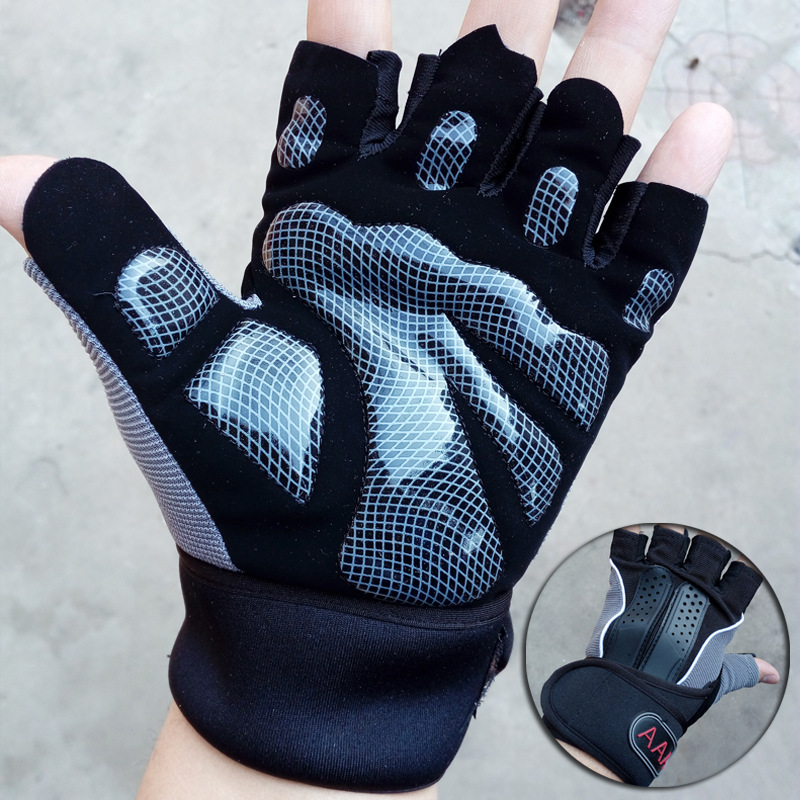 ジムトレーニング、ハーフフィンガーミトン、多機能、フィットネ - Workout Glove Gym のレビューと価格