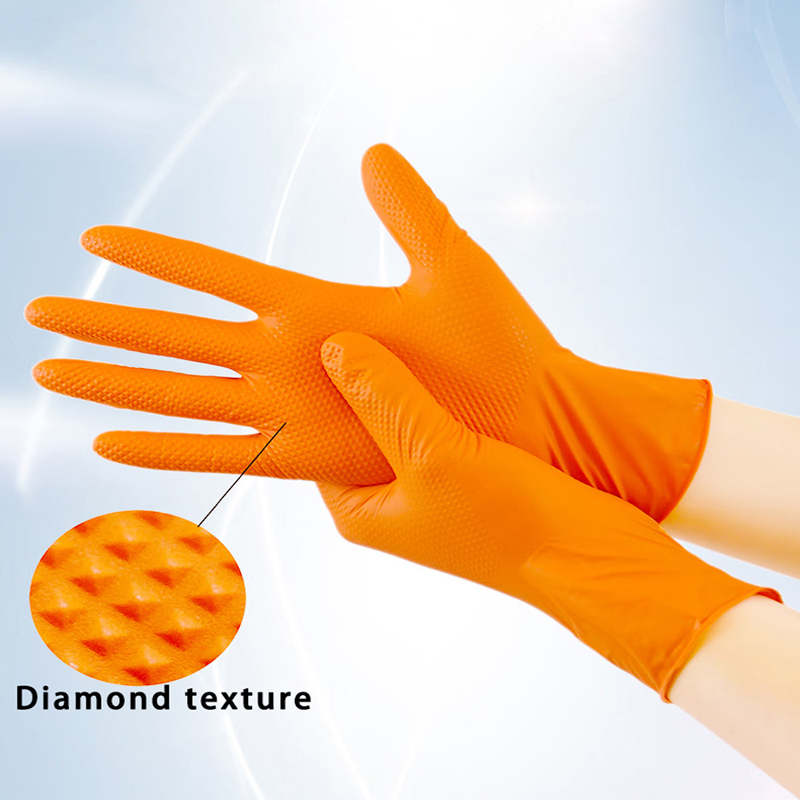 50枚入り 8ミル厚 ニトリル手袋 重機や家庭菜園用、テクス - Gardening Glove Waterproof のレビューと価格