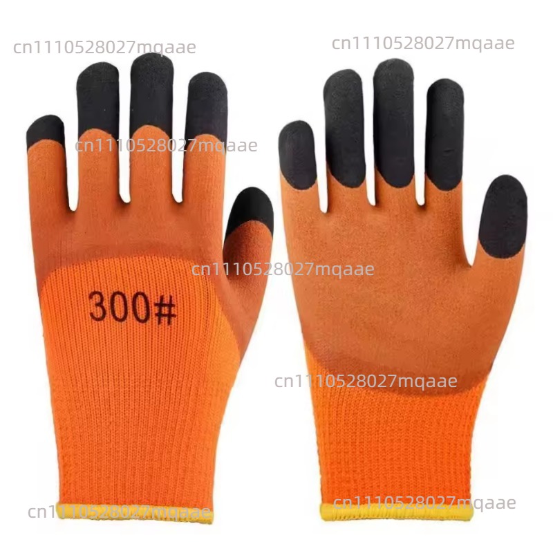 1 ペア冬用サーマルグローブ防水作業安全手袋滑り止めグリップ - Gardening Glove Waterproof のレビューと価格