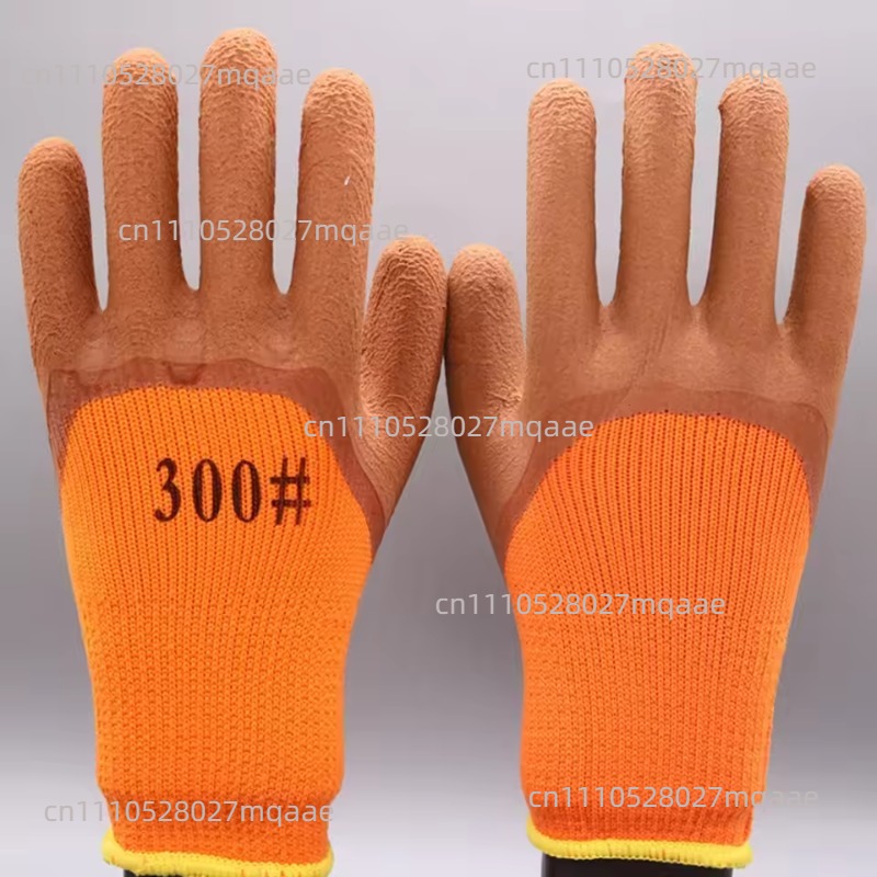 1 ペア冬用サーマルグローブ防水作業安全手袋滑り止めグリップ - Gardening Glove Waterproof のレビューと価格